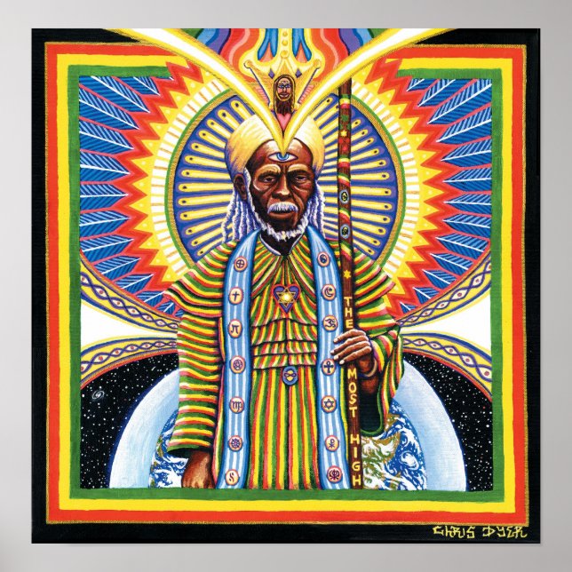 Heliga Man Poster (Framsidan)