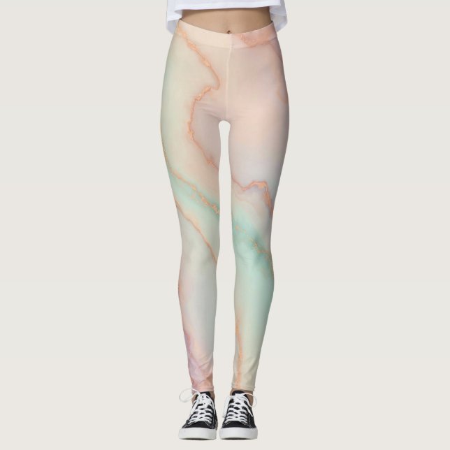 Heliga Marble Leggings (Framsida)