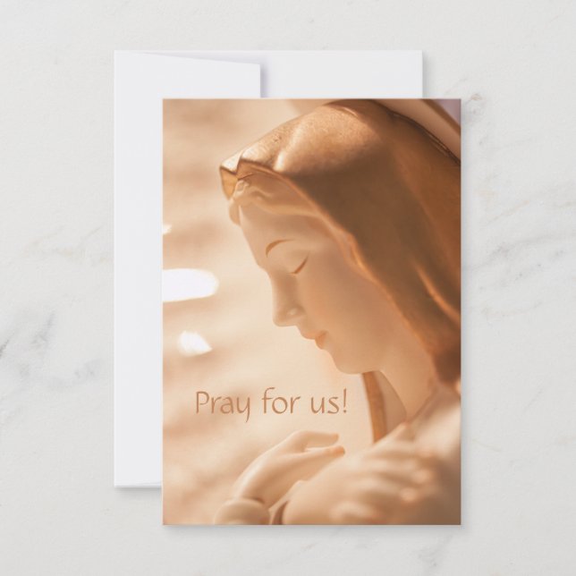 Heliga Mary Card Kort (Framsida)