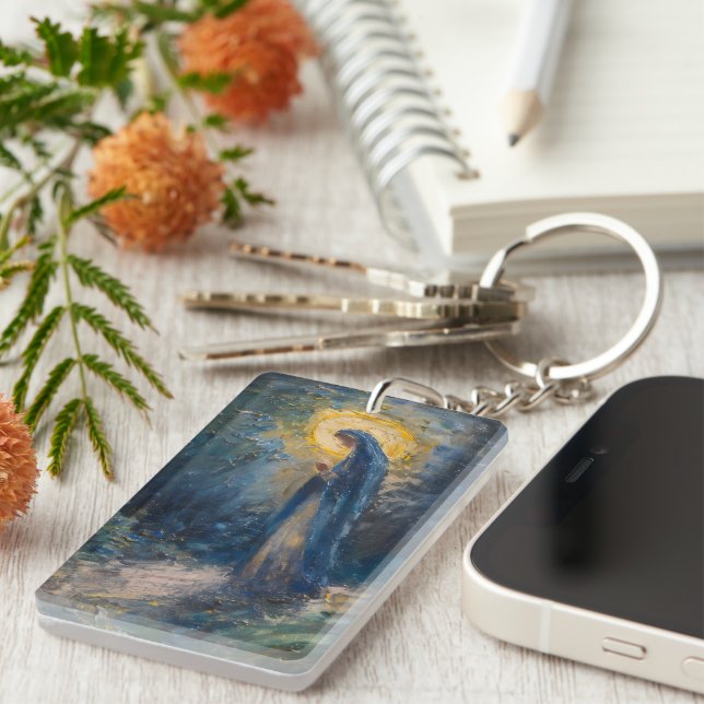 Heliga Mary Religion Impressionism (Högra Framsidan)