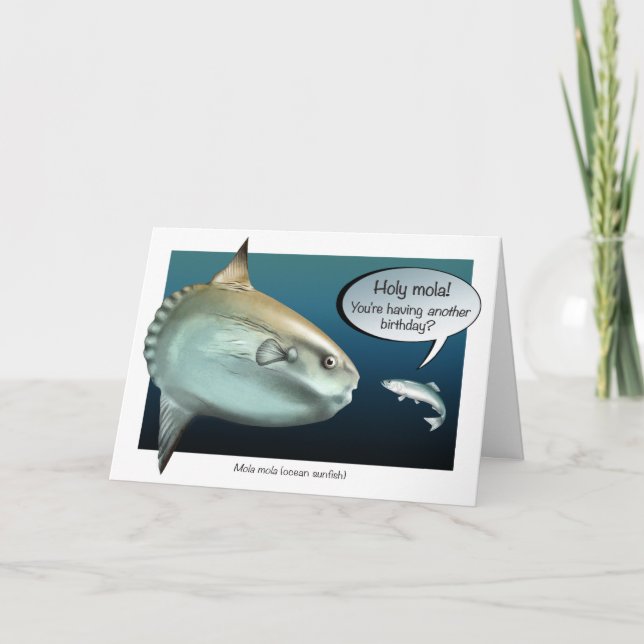 Heliga Mola Birthday Card Kort (Framsida)