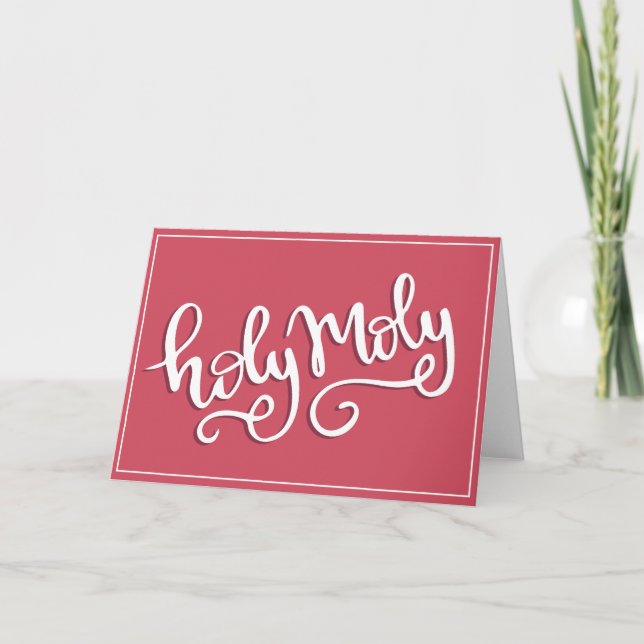 Heliga Moly Greeting Card Kort (Framsida)