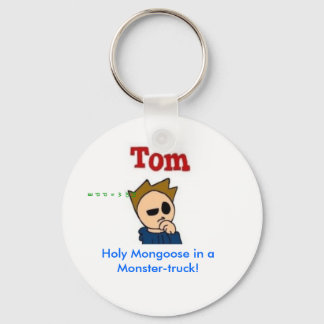 Heliga Mongoose i Monster-lastbil! Nyckelring