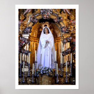 Heliga mor Maria Poster