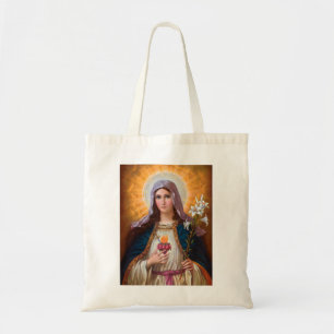 Heliga mor Mary Immaculate Heart,katolsk tro Tygkasse