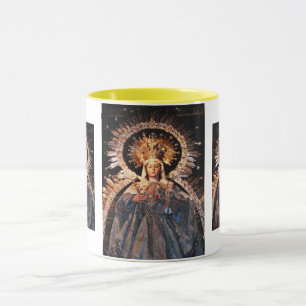 Heliga Mor Mary och baby Jesus Mugg