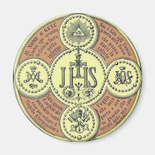 Heliga Namn Emblem Magnet