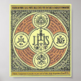 Heliga Namn Emblem Poster