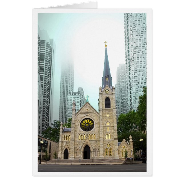 Heliga Namn-katedral OBS Kort (Framsidan)