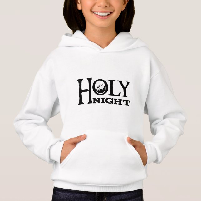 "Heliga Natt" julklapp T Shirt (Framsida)