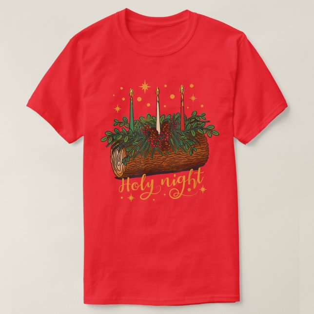 Heliga Nattjul T Shirt (Design framsida)