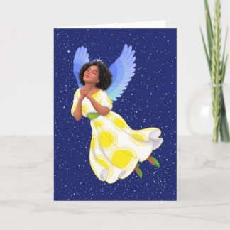 "Heliga Night Angel" (utan ord) Kort
