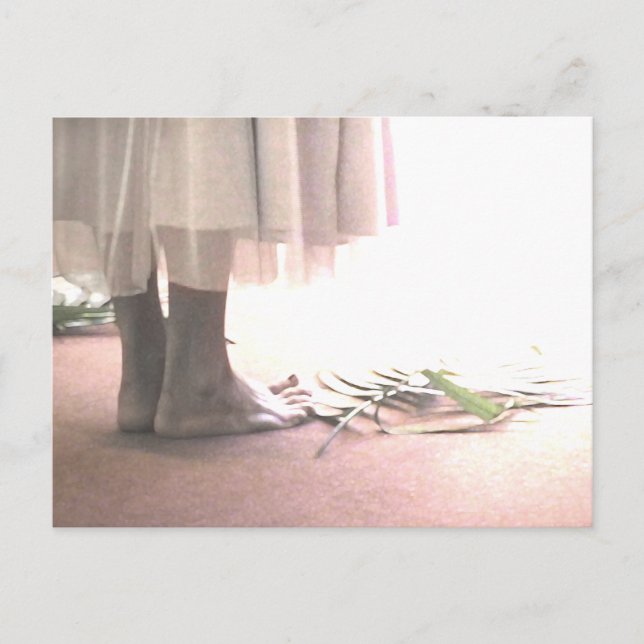 Heliga Postpass för markpassering Vykort (Framsida)