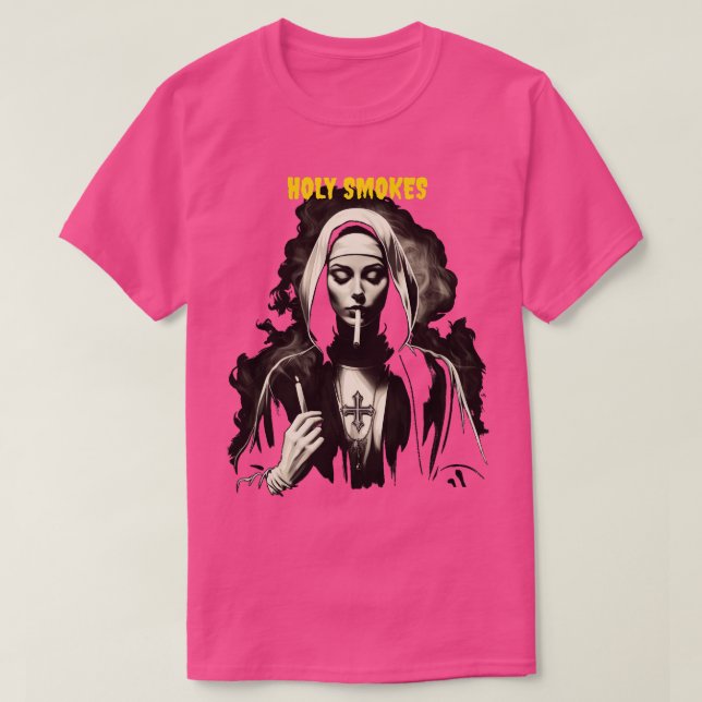 Heliga röker t shirt (Design framsida)
