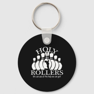 Heliga Rollers Matching Bowling Team Nyckelring