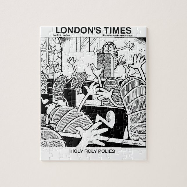 Heliga Roly Polies Funny Pussel (Vertikal)