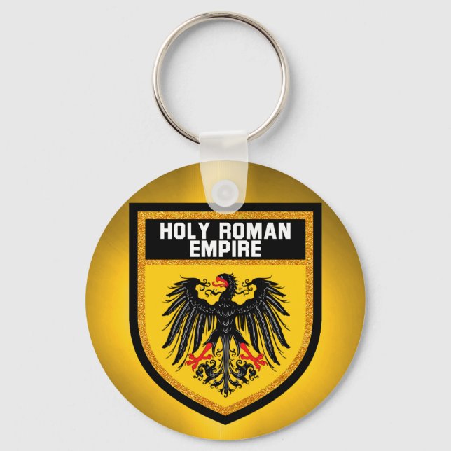 Heliga Roman Empire Flagga Nyckelring (Framsida)