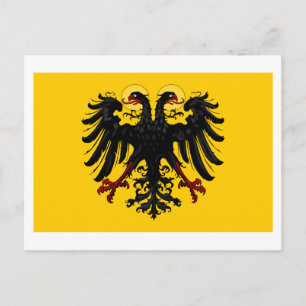 Heliga Roman Empire Flagga Vykort