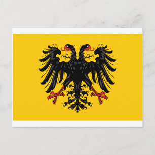 Heliga Roman Empire Flagga Vykort