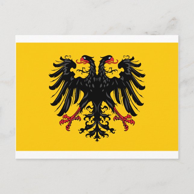 Heliga Roman Empire Flagga Vykort (Framsida)