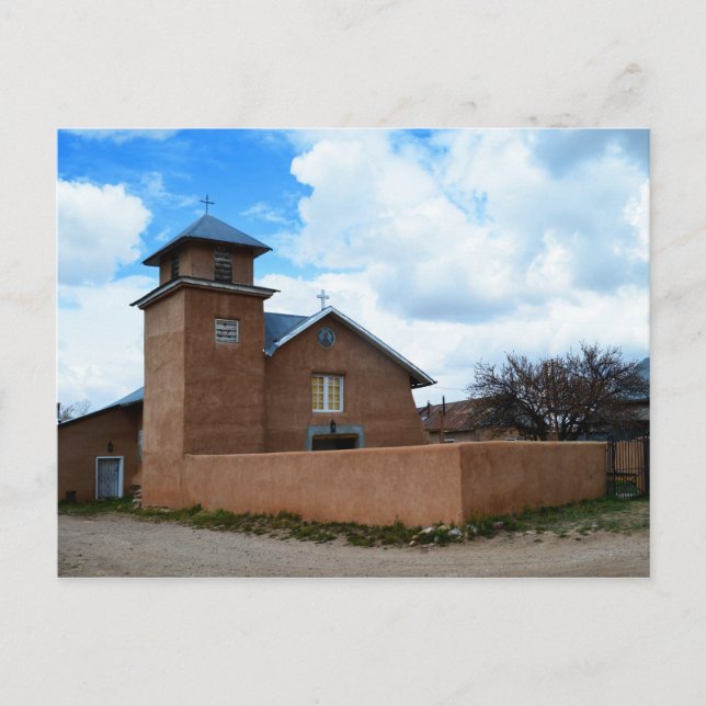 Heliga Rosary Church, Truchas, New mexico Vykort (Framsida)