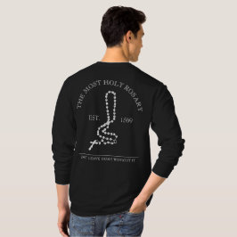 Heliga Rosary Pärlor katolik Kor T Shirt