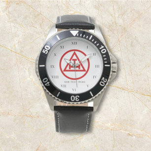 Heliga Royal Arch Freemason Masonic Freemasonry Armbandsur