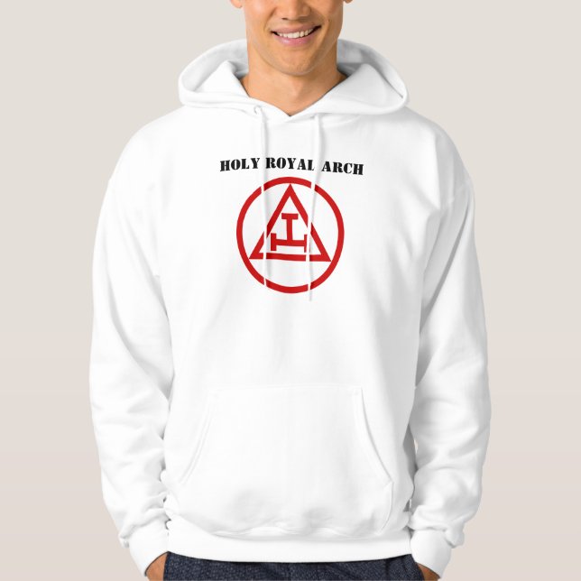 Heliga Royal Arch Freemasonry Masonry Masonic Hoodie (Framsida)