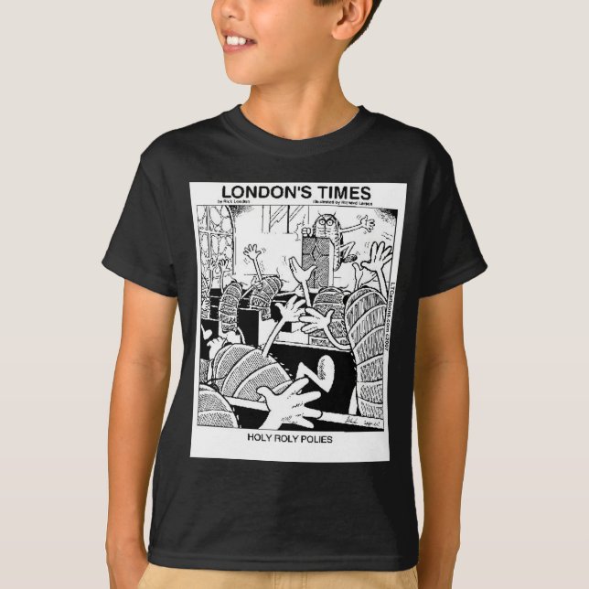 Heliga Rullgråsar är Roliga Tee (Framsida)