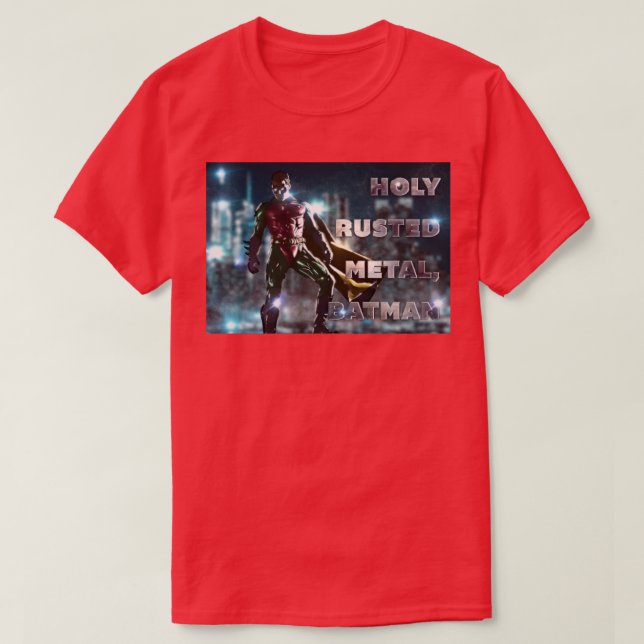 Heliga Rusted Metall T Shirt (Design framsida)