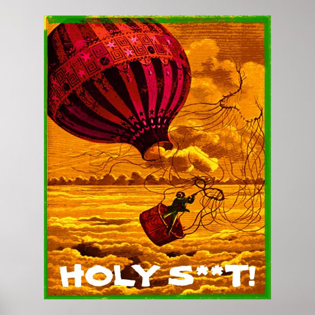 HELIGA S**T! POSTER (Framsidan)