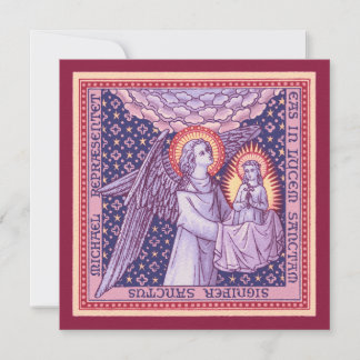 Heliga Saint Michael Inbjudningar