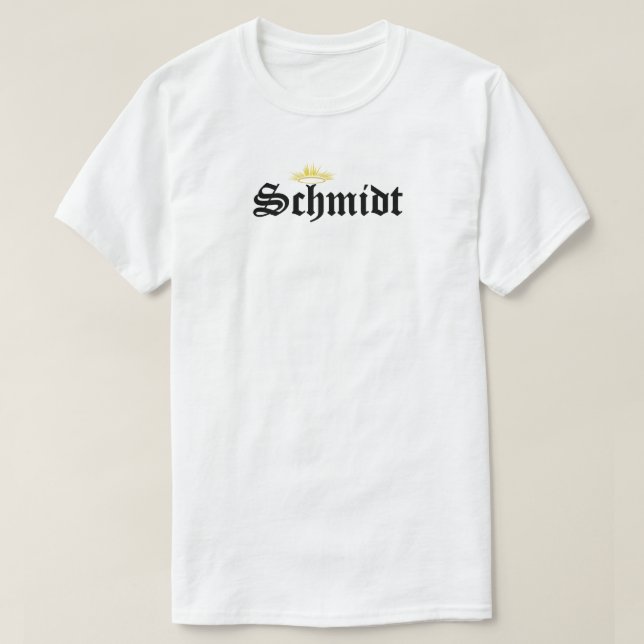 Heliga Schmidt T-shirt (Design framsida)
