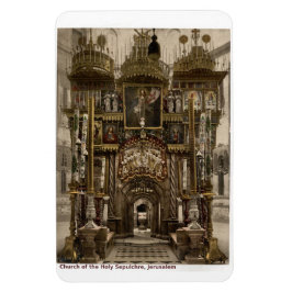 Heliga Sepulchers kyrka, Heliga Land Bilder Magnet