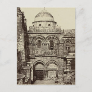 Heliga Sepulchers kyrka i Jerusalem Vykort