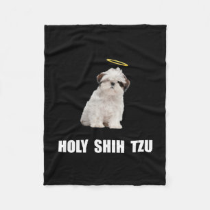 Heliga Shih Tzu Fleecefilt
