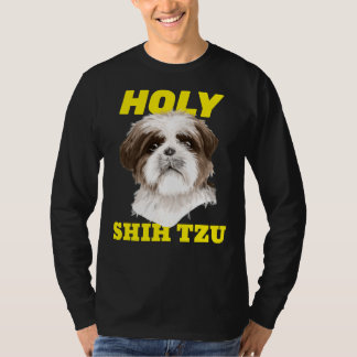 Heliga Shih Tzu Shih Tzu Hund Meme T Shirt