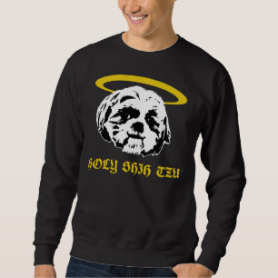 Heliga Shih Tzu Underbar för Shih Tzu Owners Hund Lång Ärmad Tröja