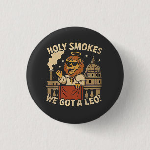 Heliga Smoke Pope Leo XIV Christian Church Knapp
