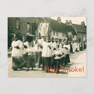Heliga Smoke! Vykort