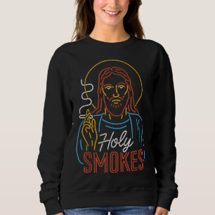 Heliga Smokes underliga Jesus T Shirt
