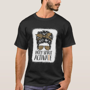 Heliga Spirit Activate Black Mamma Life Leopard Me T Shirt