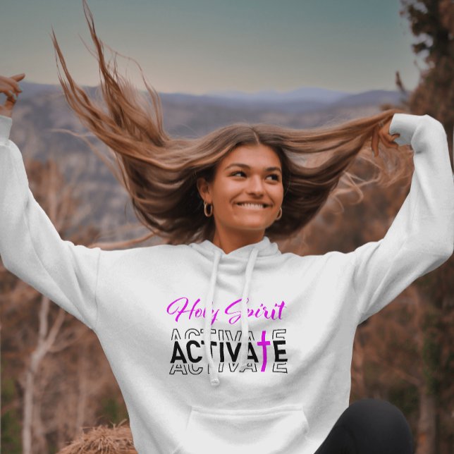 Heliga Spirit Activate - Rosa Kor T Shirt (Skapare uppladdad)