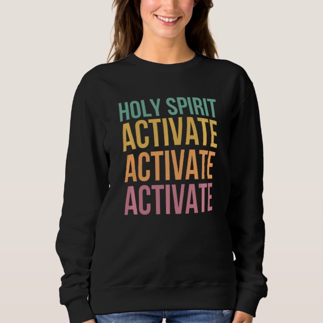 Heliga Spirit Activate T Shirt (Framsida)