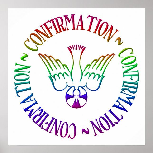 Heliga Spirit - bekräftelse Poster (Framsidan)