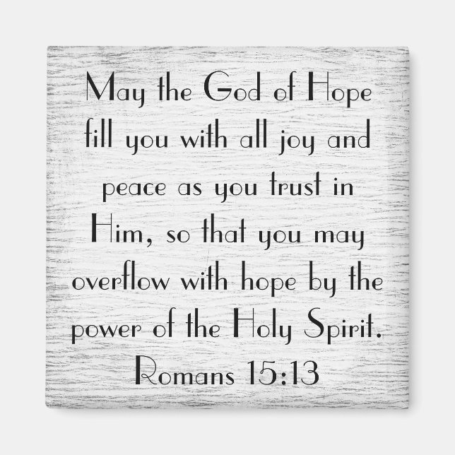 Heliga Spirit bible VERGNET Magnet (Framsidan)