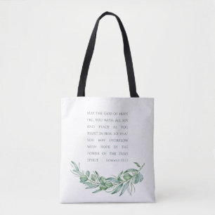 Heliga Spirit Bible Verse Pastor Gift Bag Tygkasse