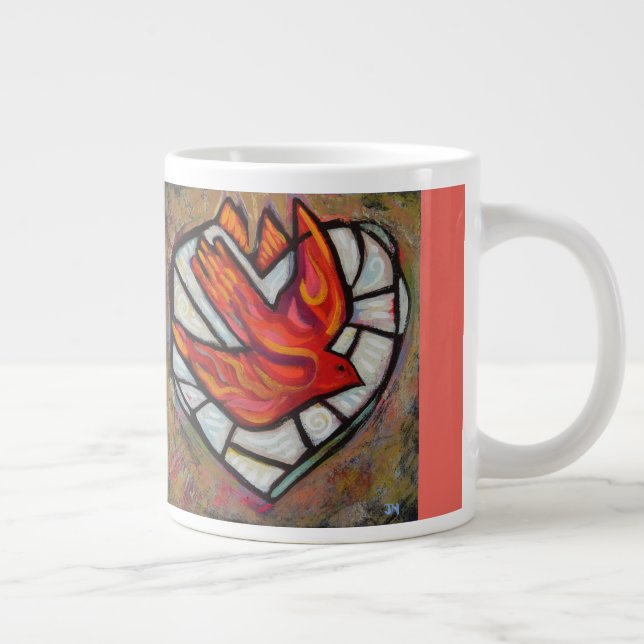 Heliga Spirit Coffee Mugg Jumbo Mugg (Höger)