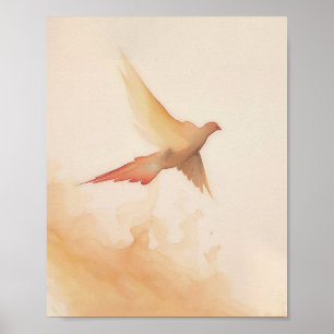 Heliga Spirit, Digital Download, Andlig Bible Ver Poster