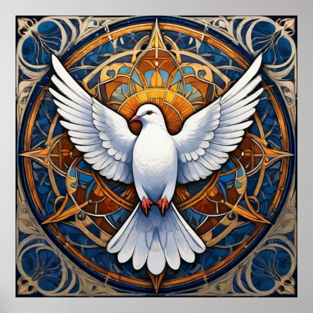 Heliga Spirit (dove) 1 Poster (Framsidan)